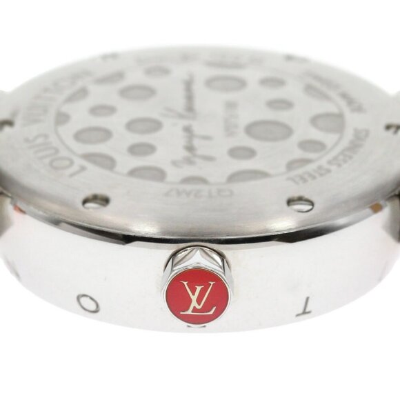 LOUIS VUITTON Tambour Yayoi Kusama model Q12M7 10P diamond Ladies Watch_848654 - Picture 4 of 6